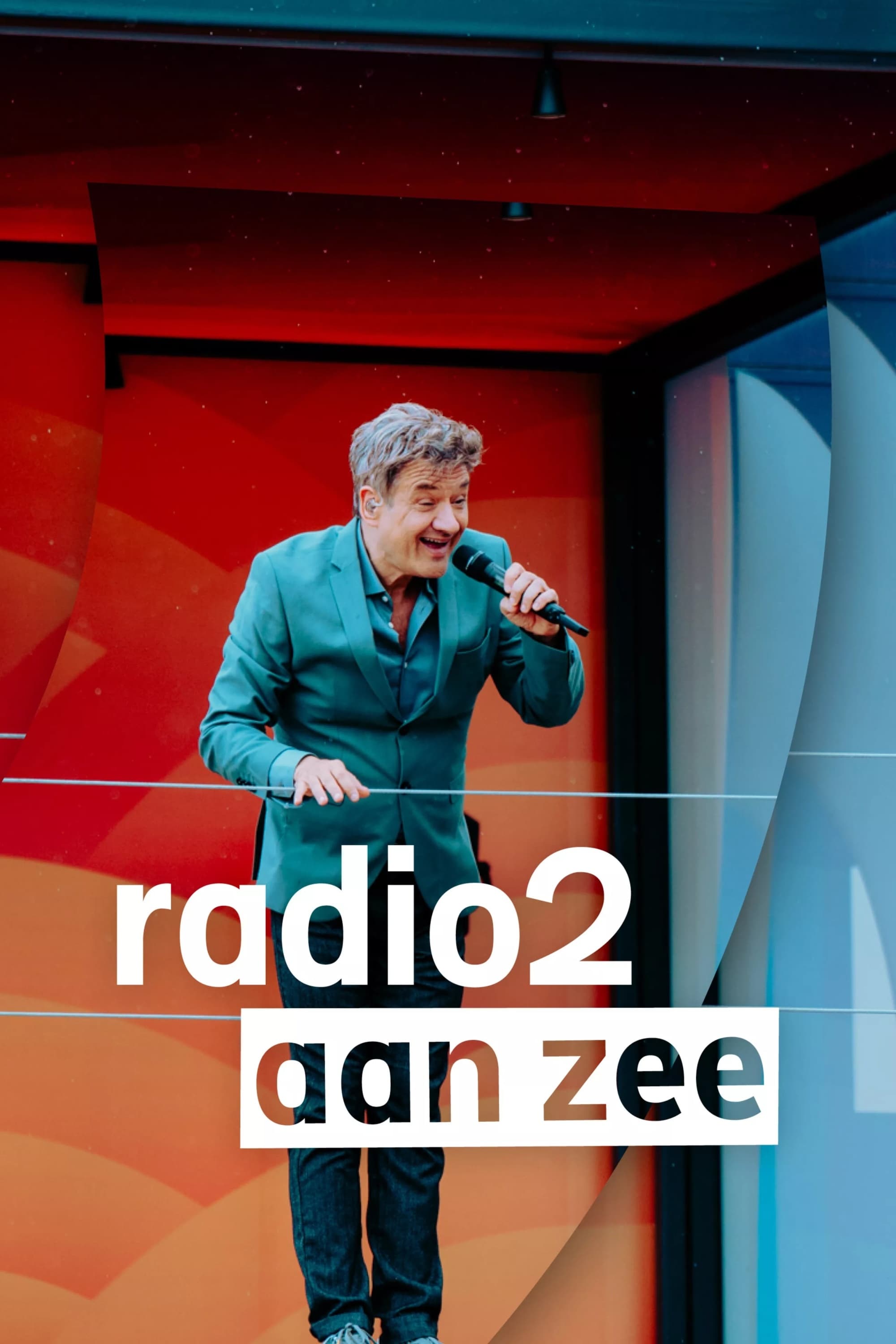 Poster de Radio2 aan zee