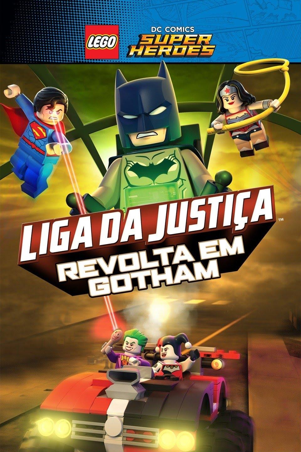 Poster de LEGO Super Heroes: DC Liga da Justiça - Revolta em Gotham