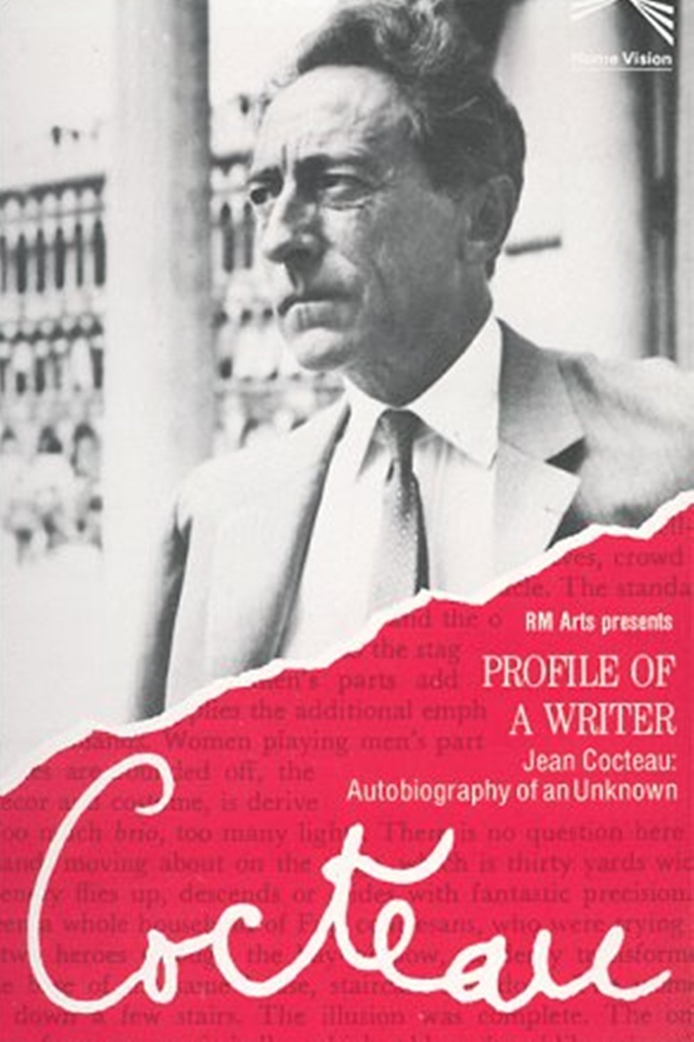 Poster de Jean Cocteau: Autoportrait d'un inconnu