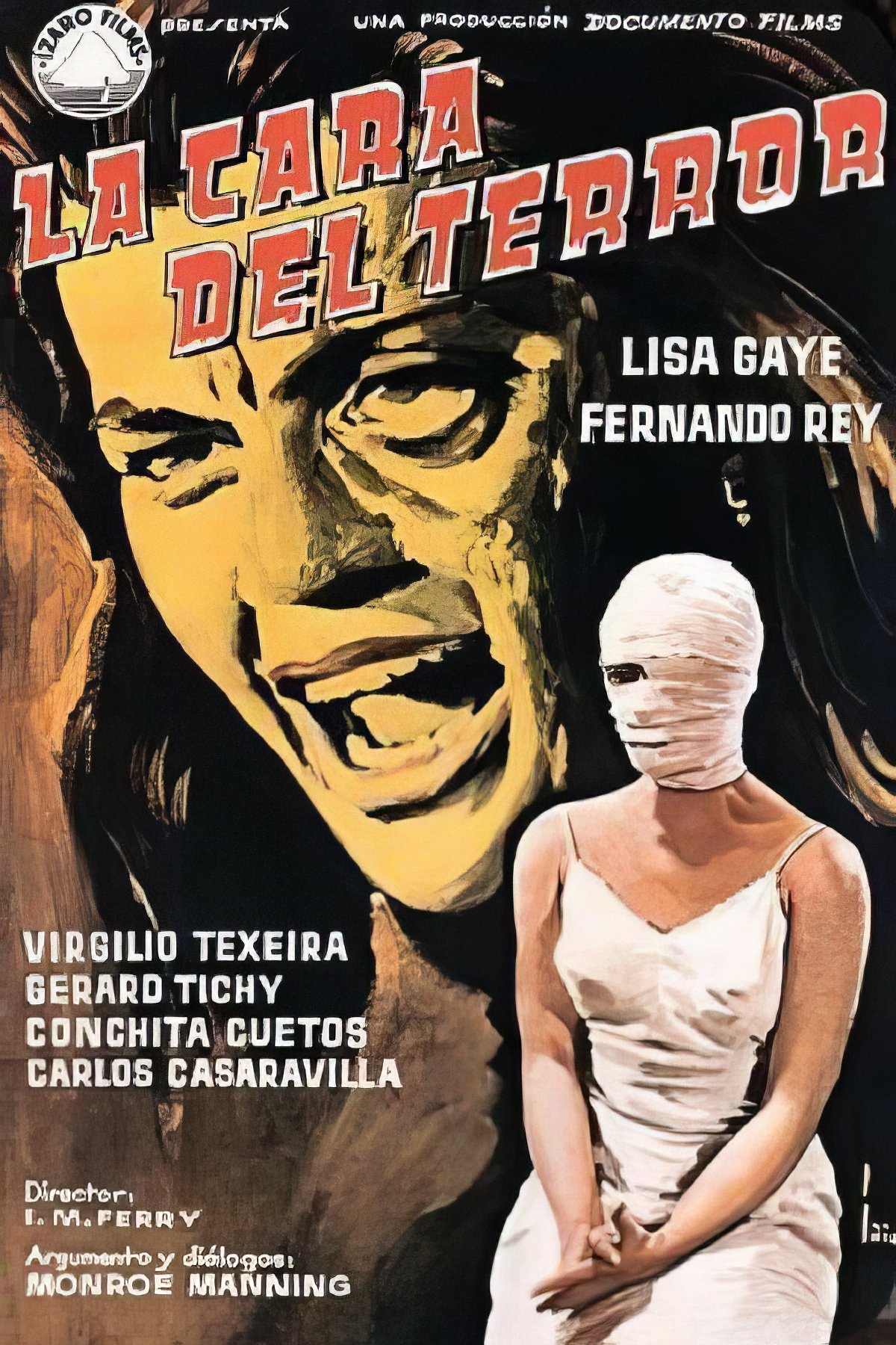 Poster de La cara del terror
