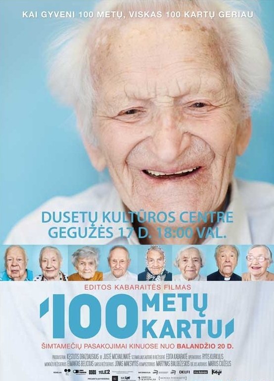 Poster de 100 metų kartu
