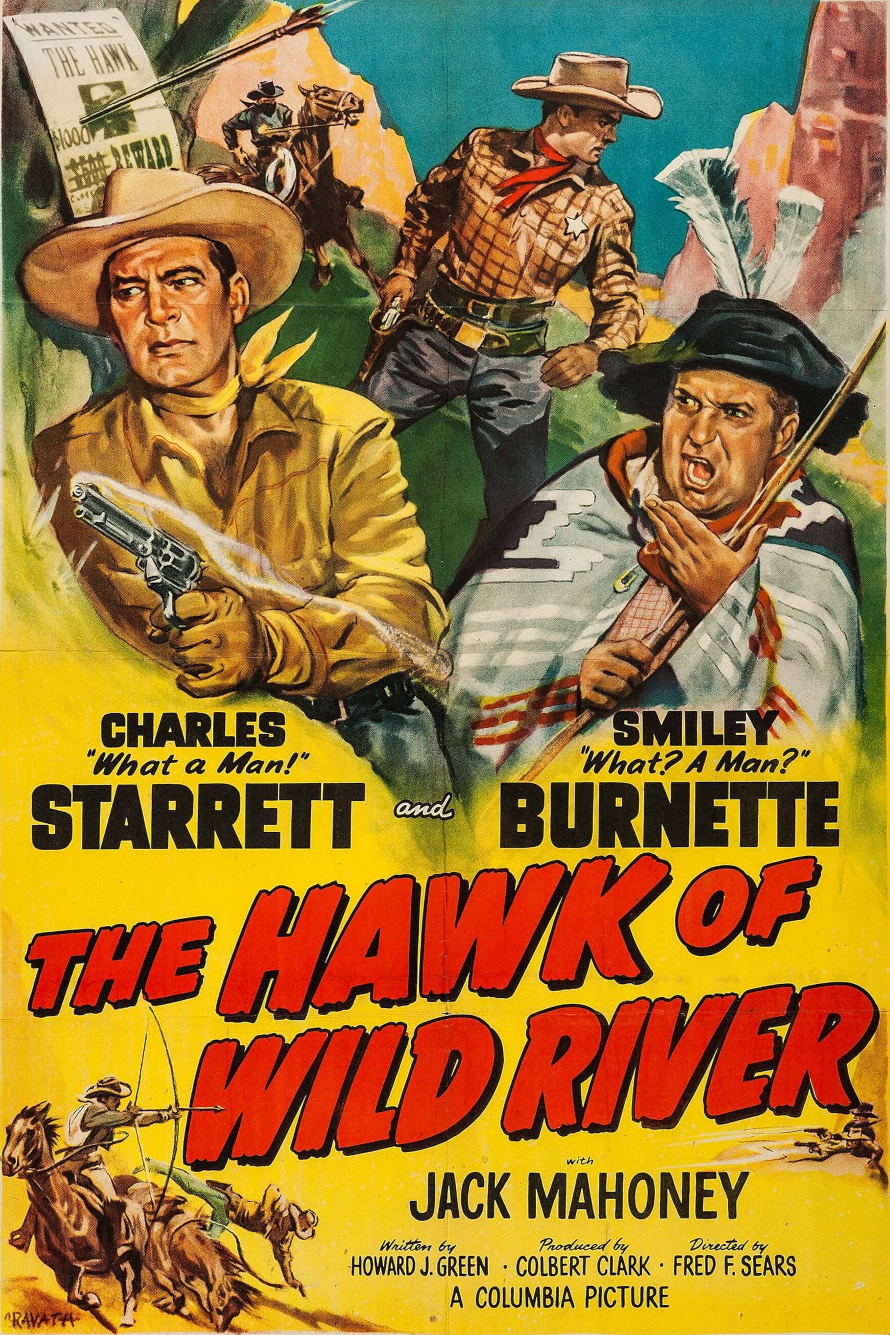 Poster de O GAVIÃO DO RIO BRAVO