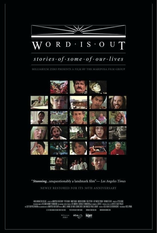 Poster de Word Is Out: Then and Now, Thirty Years Later