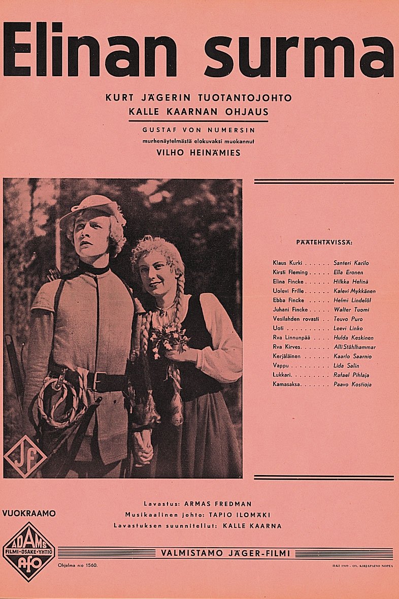 Poster de Elinan surma