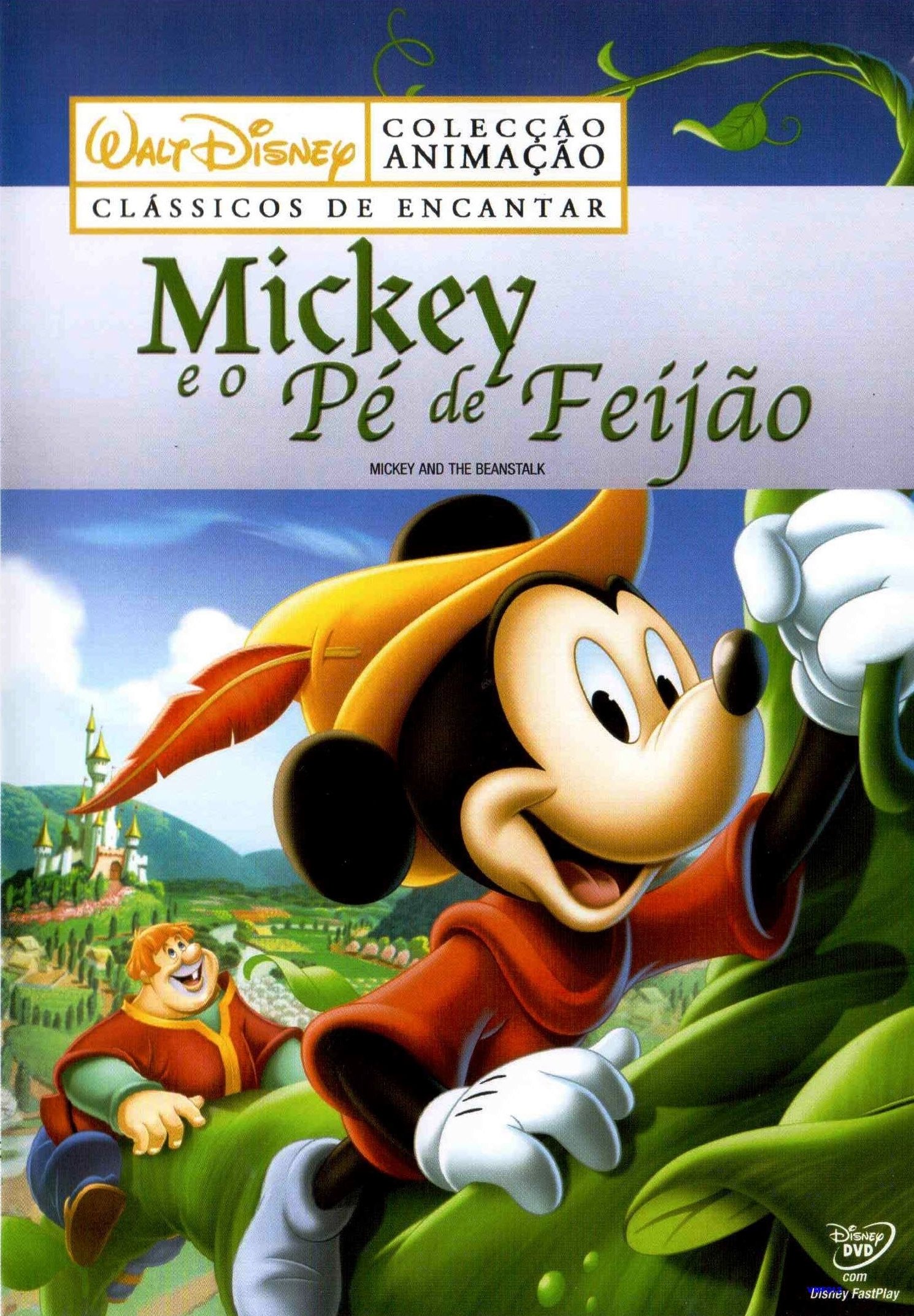 Poster de Mickey e o Pé de Feijão