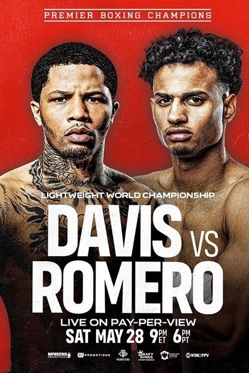 Poster de Gervonta Davis vs. Rolando Romero