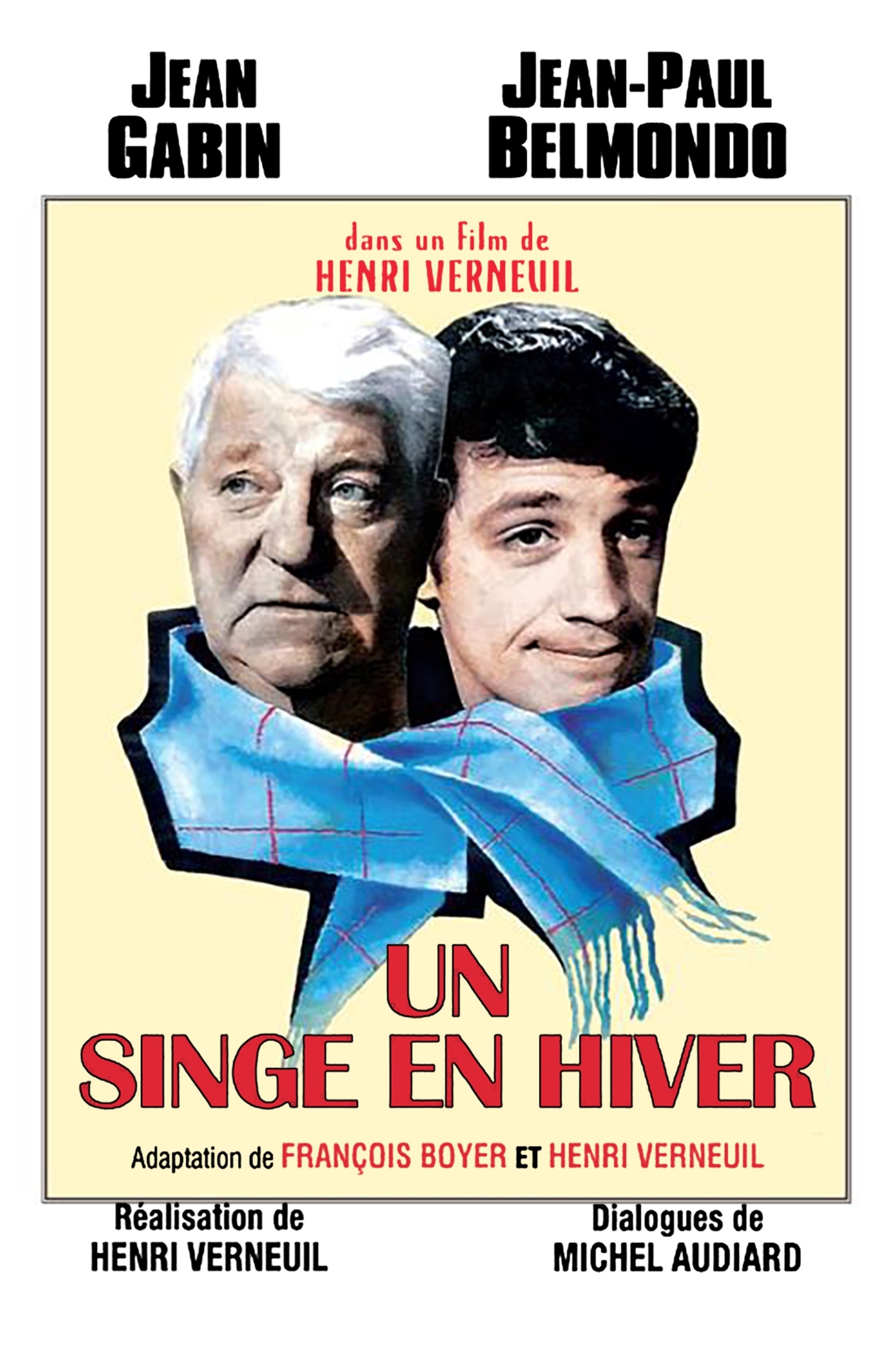 Affiche du film Un singe en hiver