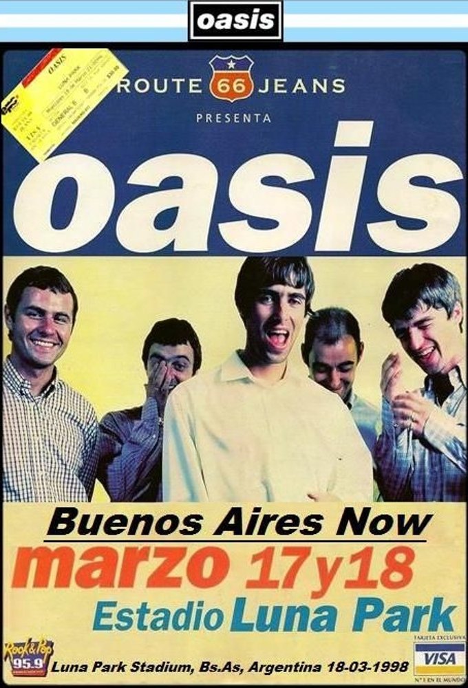Affiche du film Oasis: Live at Luna Park