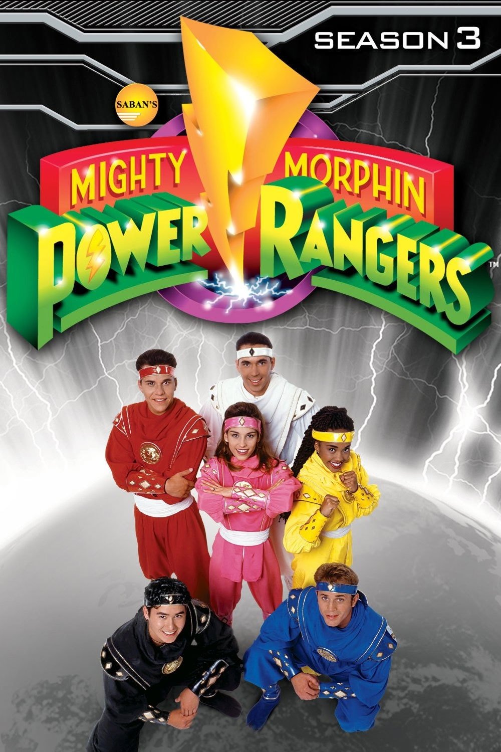 Poster de Mighty Morphin Power Rangers - Parte 3