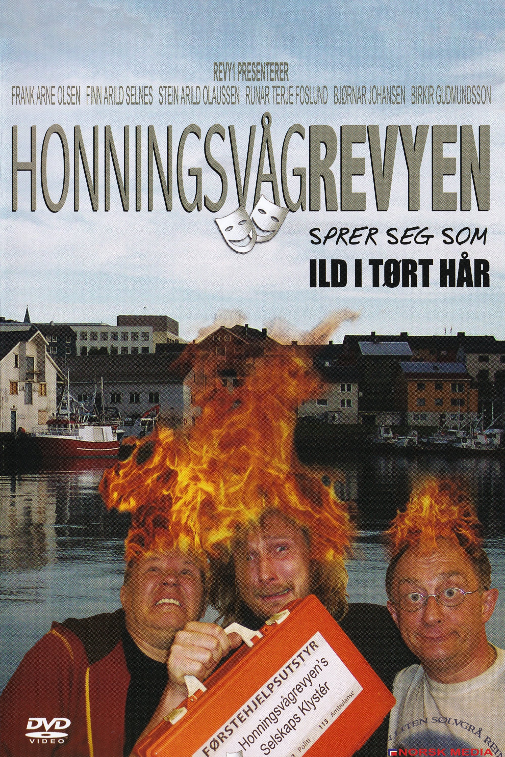 Poster de Honningsvågrevyen: Sprer seg som ild i tørt hår