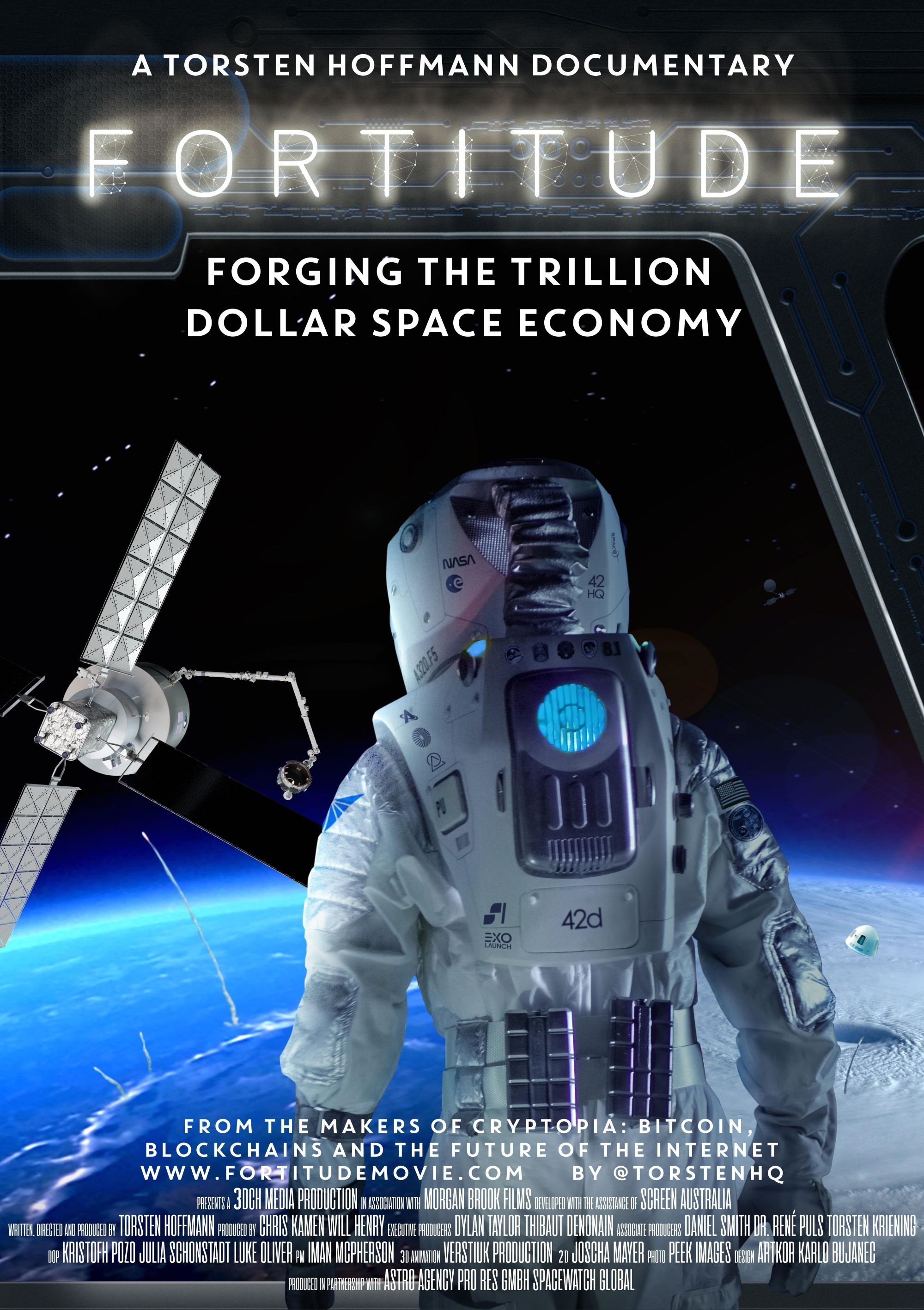 Poster de Fortitude: Forging the Trillion Dollar Space Economy