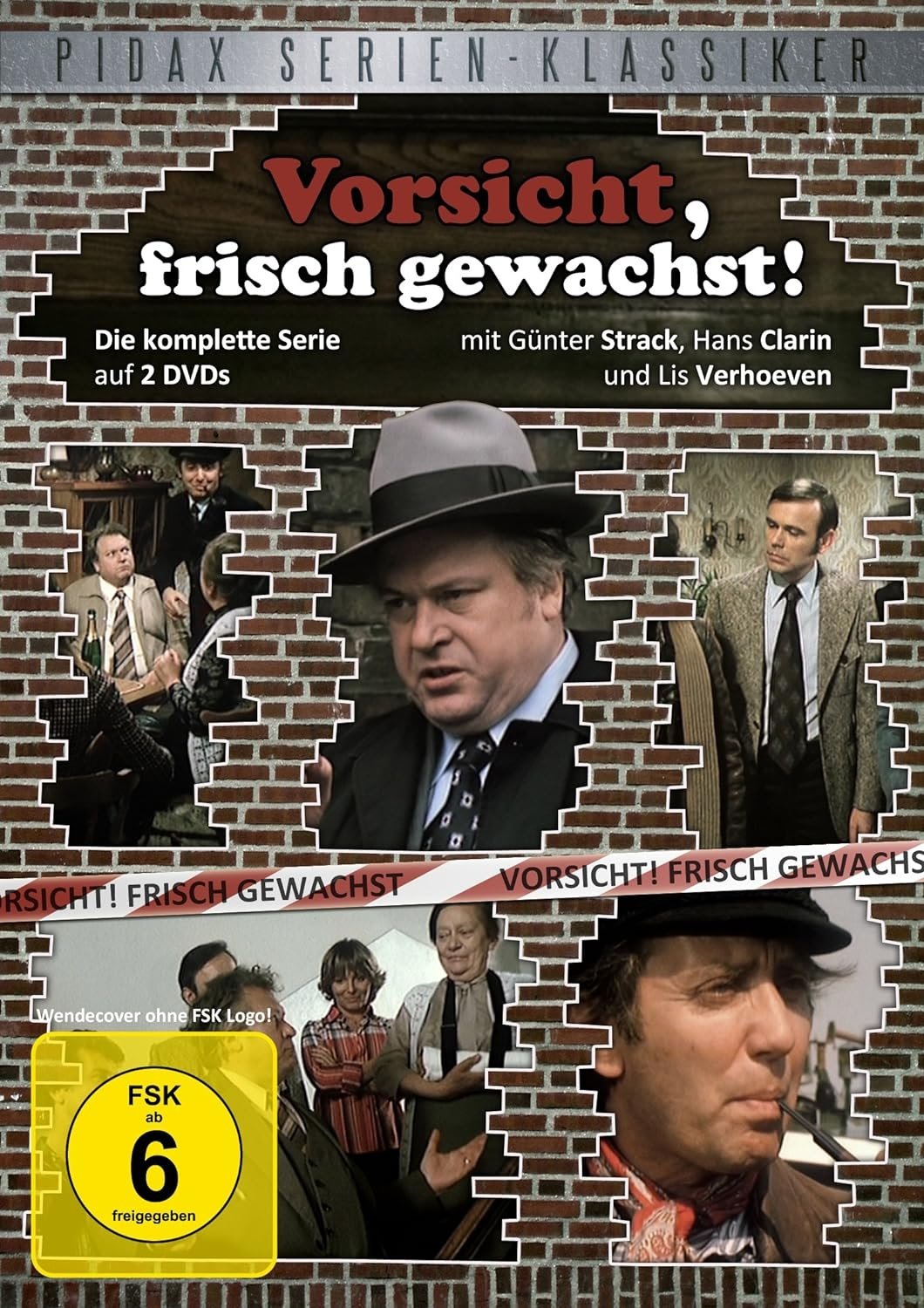 Poster de Vorsicht! Frisch gewachst!