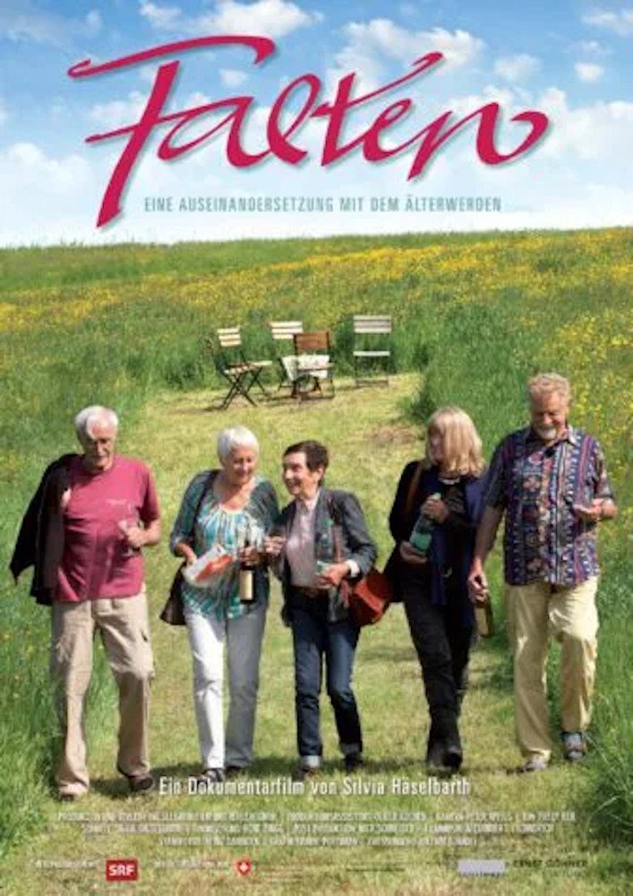 Poster de Falten - Eine Auseinandersetzung mit dem Älterwerden