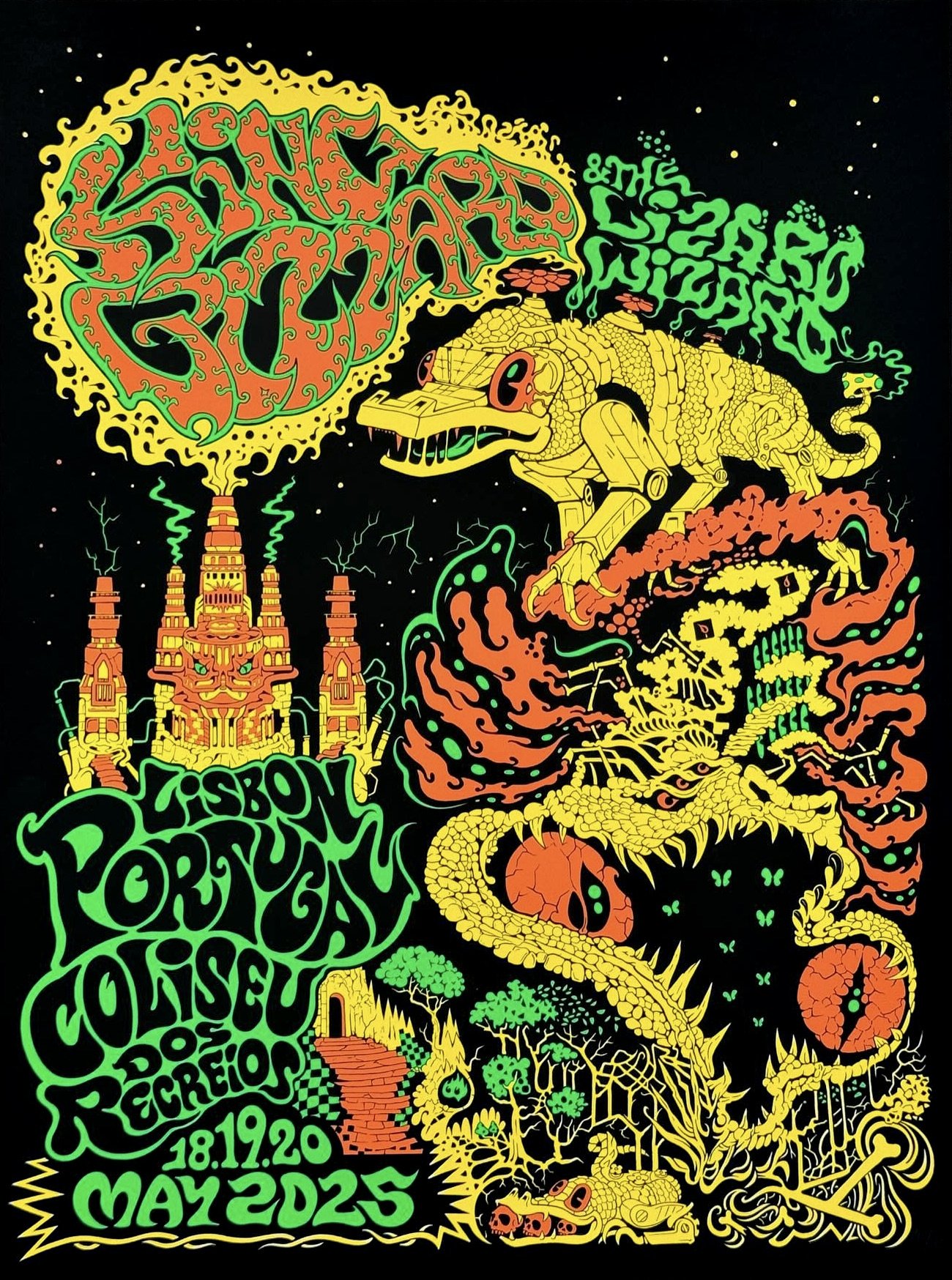 Poster de King Gizzard & The Lizard Wizard - Live in Lisbon '25 (Night 2)