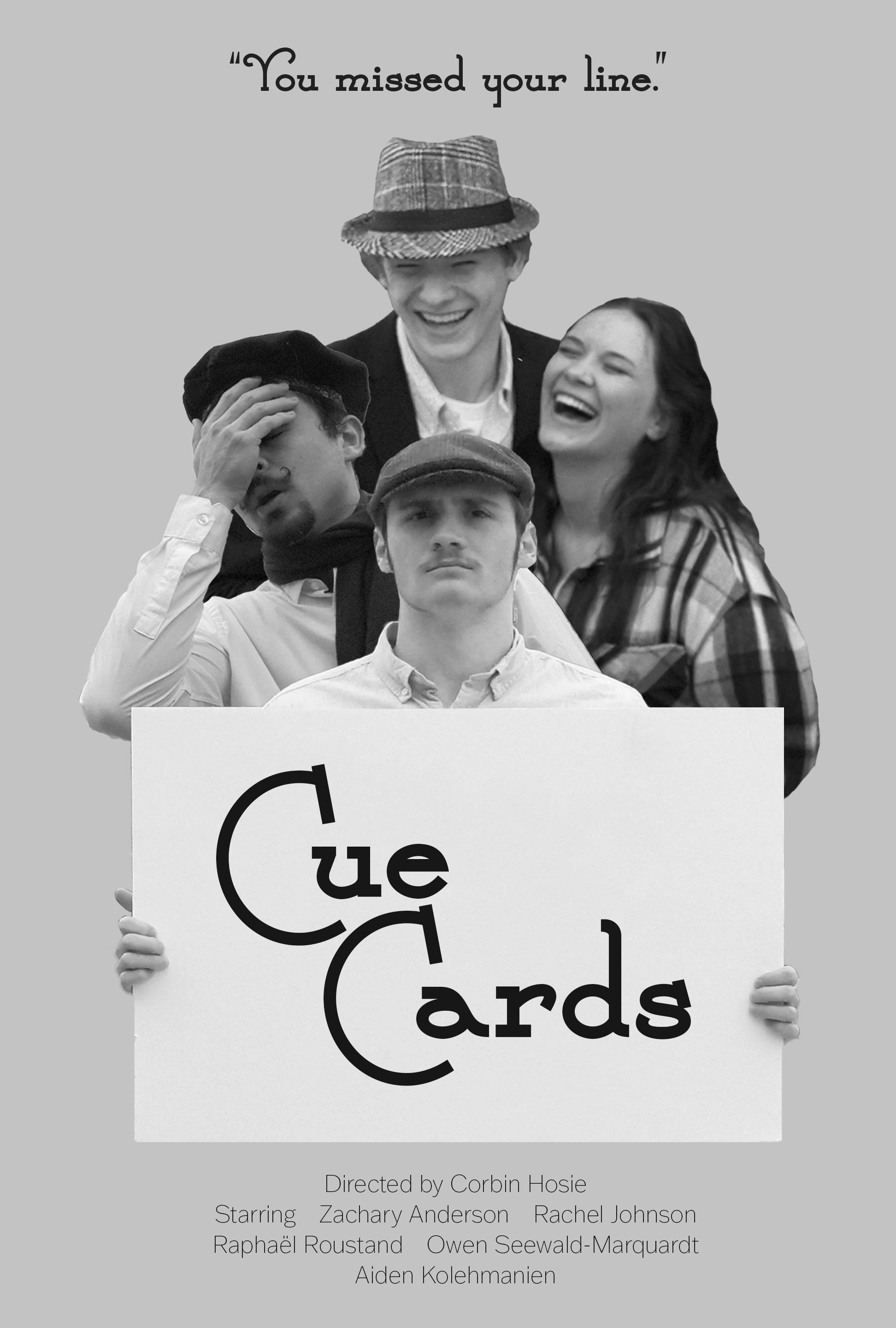 Poster for Cue Cards