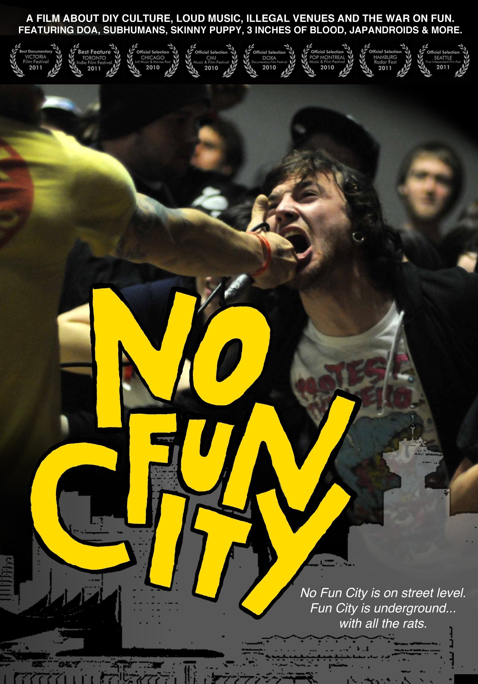 Poster for No Fun City