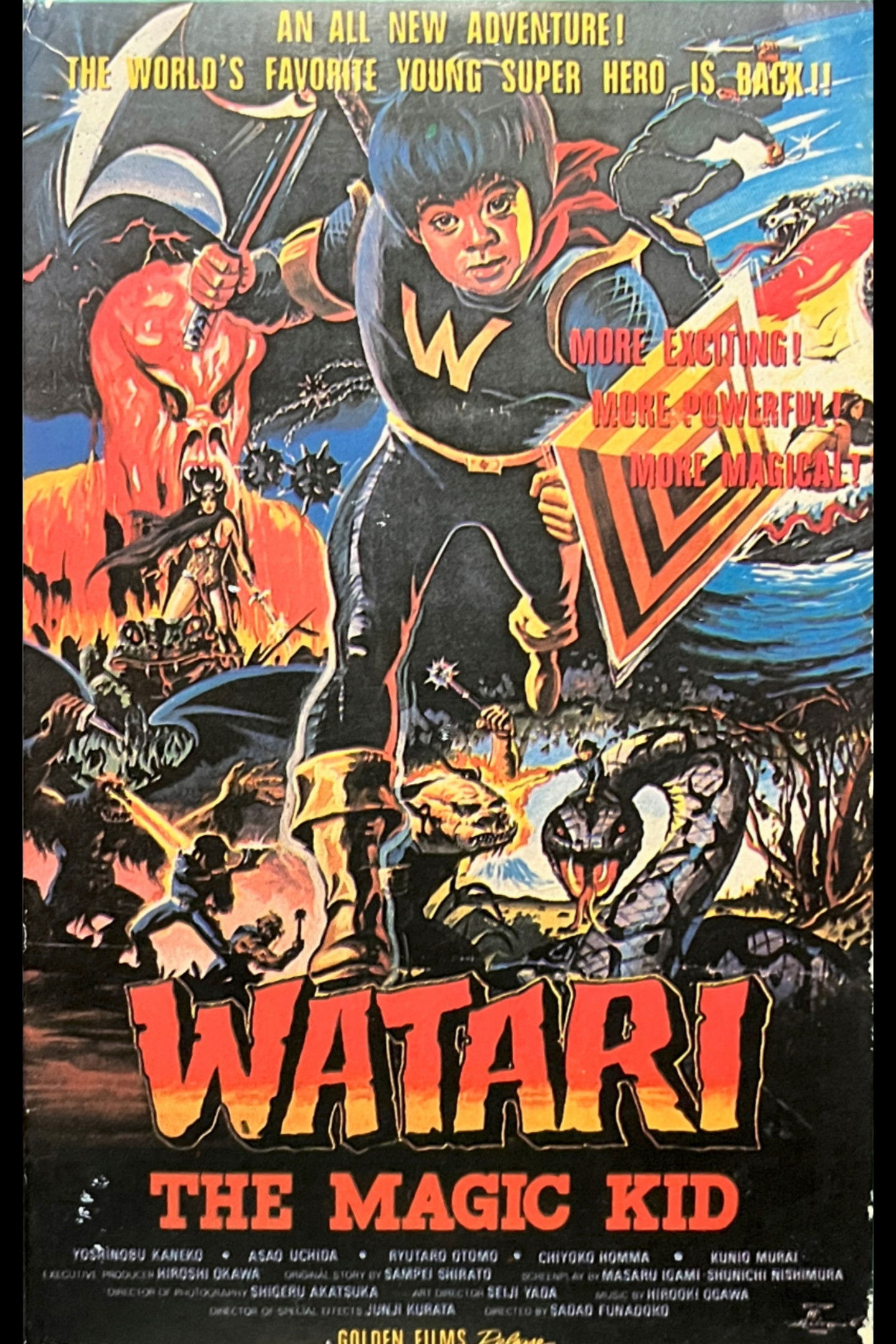 Poster de Watari The Magic Kid