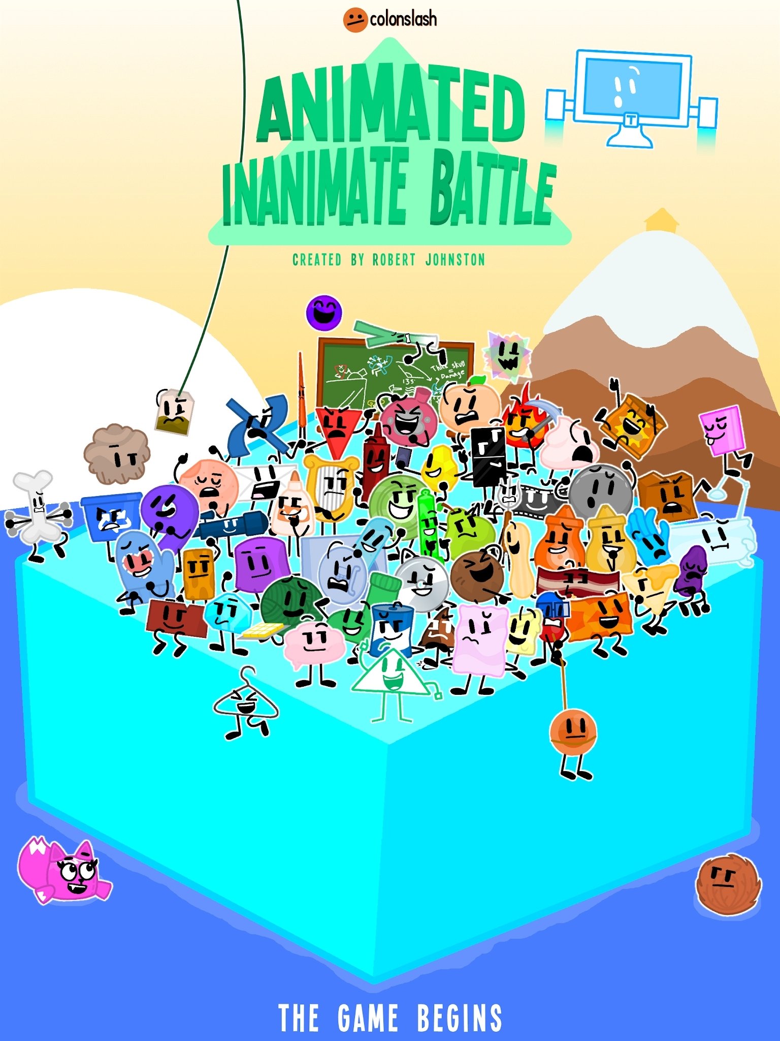 Poster for Animated Inanimate Battle