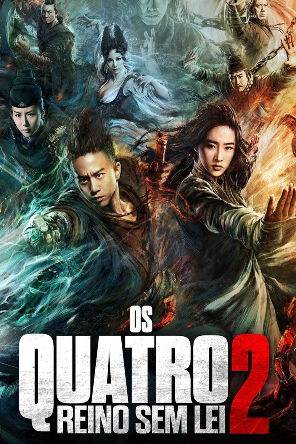 Poster de Os Quatro 2: Reino Sem Lei