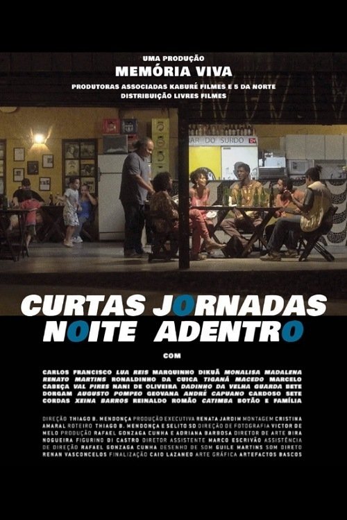 Poster de Curtas Jornadas Noite Adentro