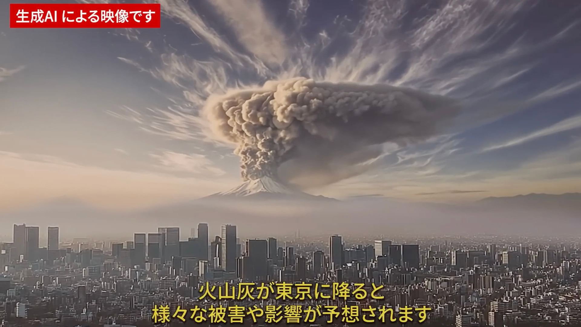 Japan and Mount Fuji: A Visually Powerful Warning