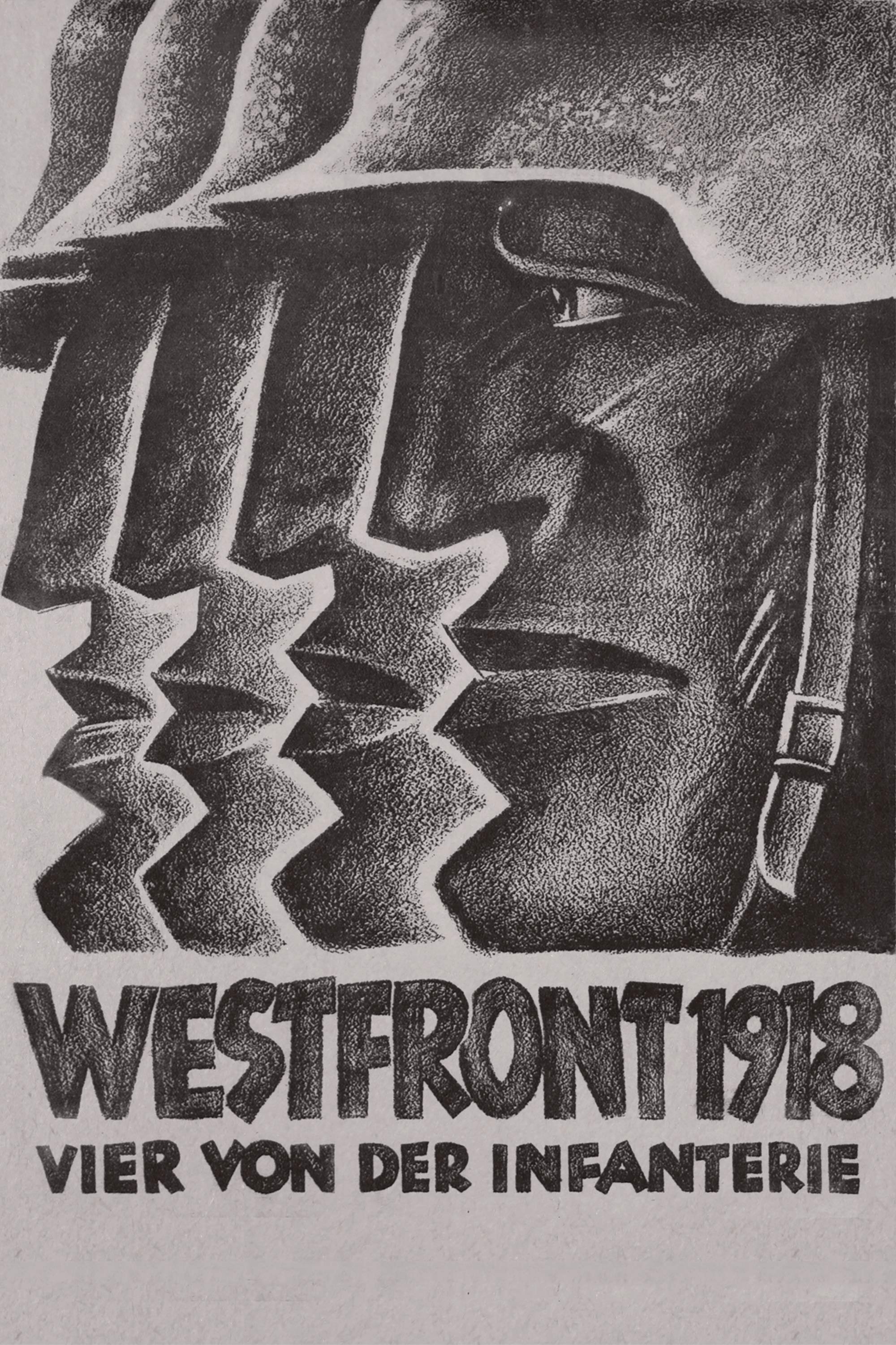 Poster de Westfront 1918: Vier von der Infanterie
