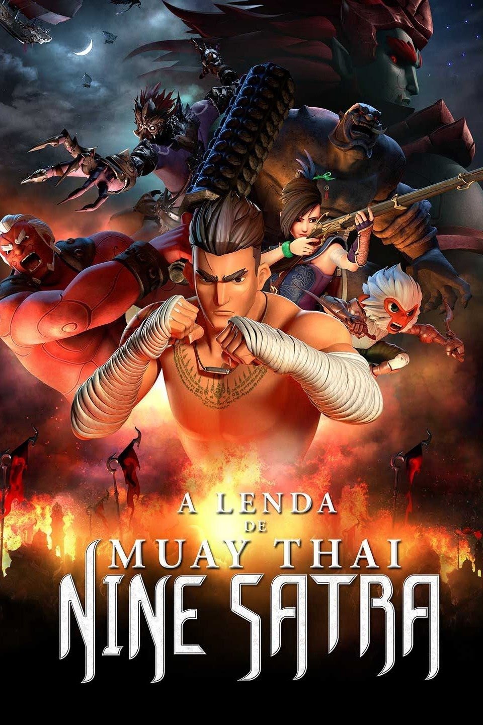Poster de 9 Satra: A Lenda do Muay Thai