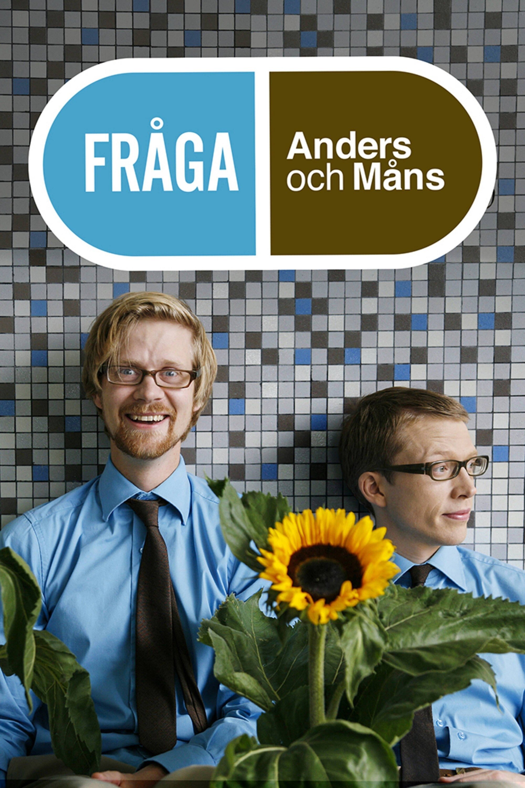 Poster de Fråga Anders och Måns
