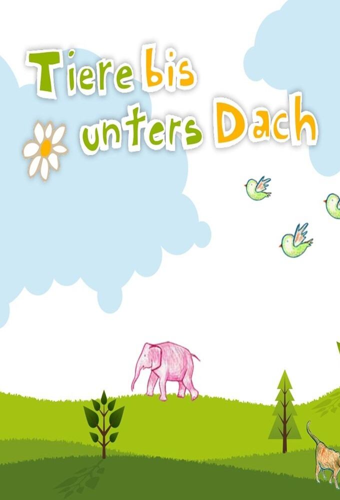 Poster de Tiere bis unters Dach