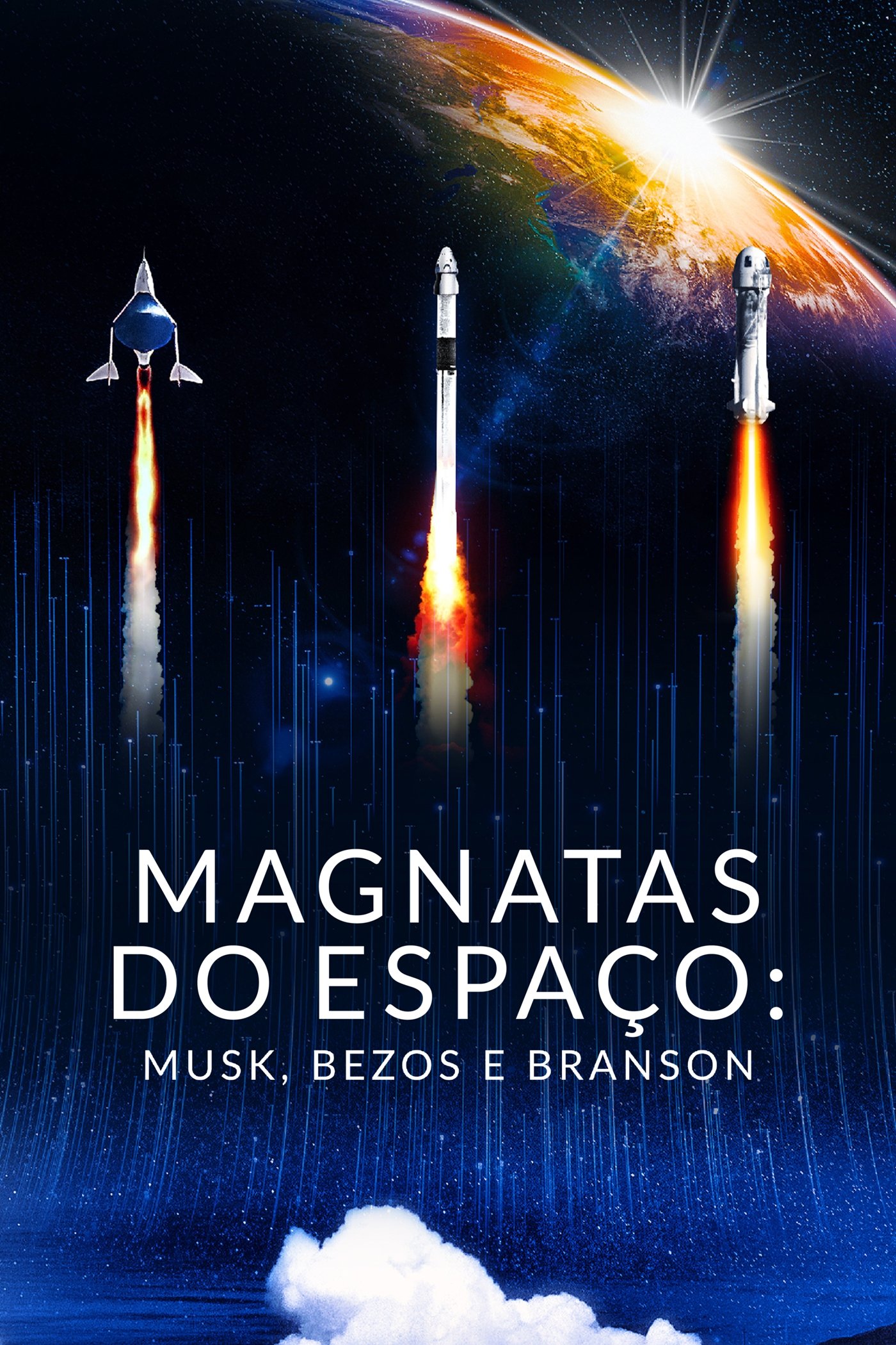 Poster de Magnatas do Espaço: Musk, Bezos e Branson