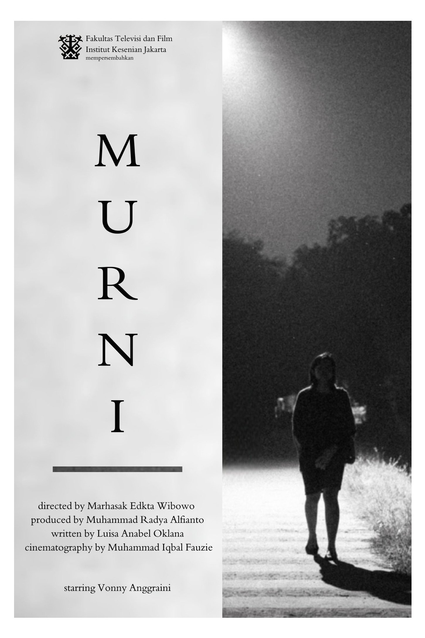 Poster de MURNI: Wanita di Ujung Malam
