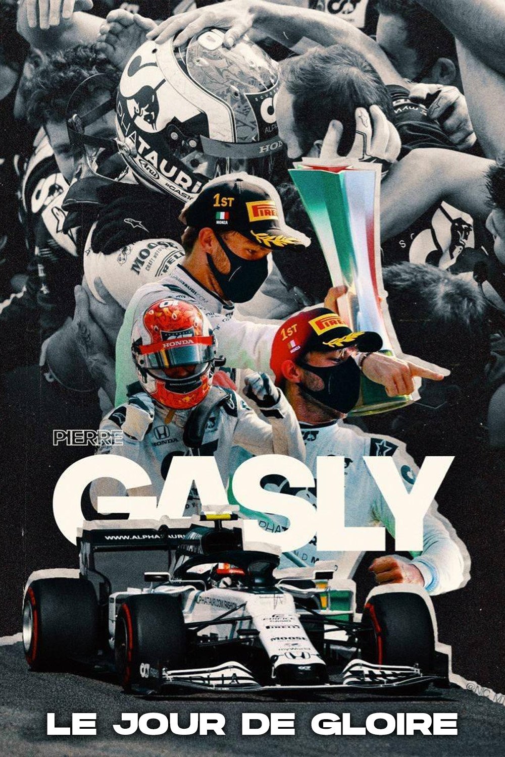 Poster de Pierre Gasly, le jour de gloire