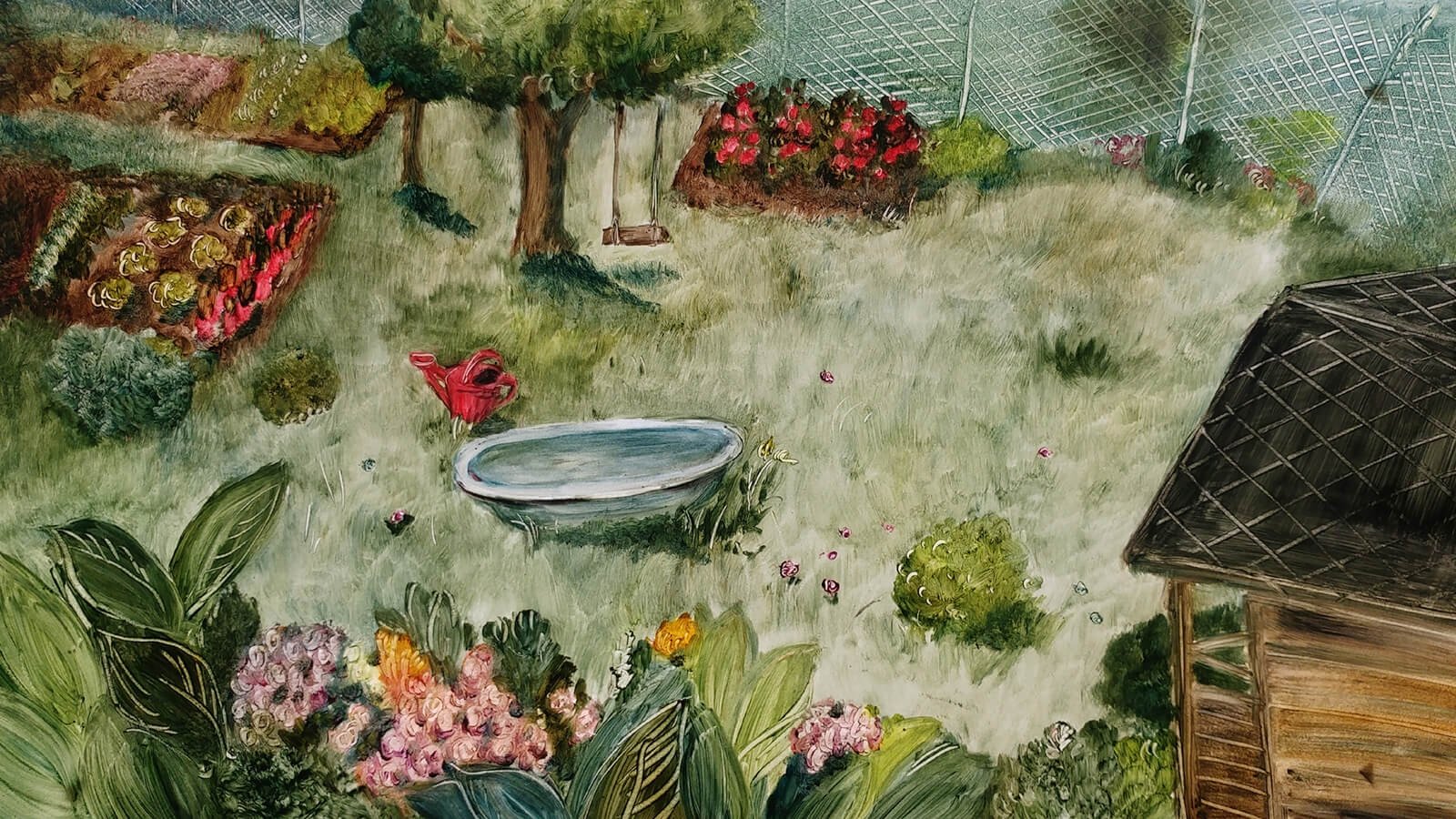 Suzie in the Garden