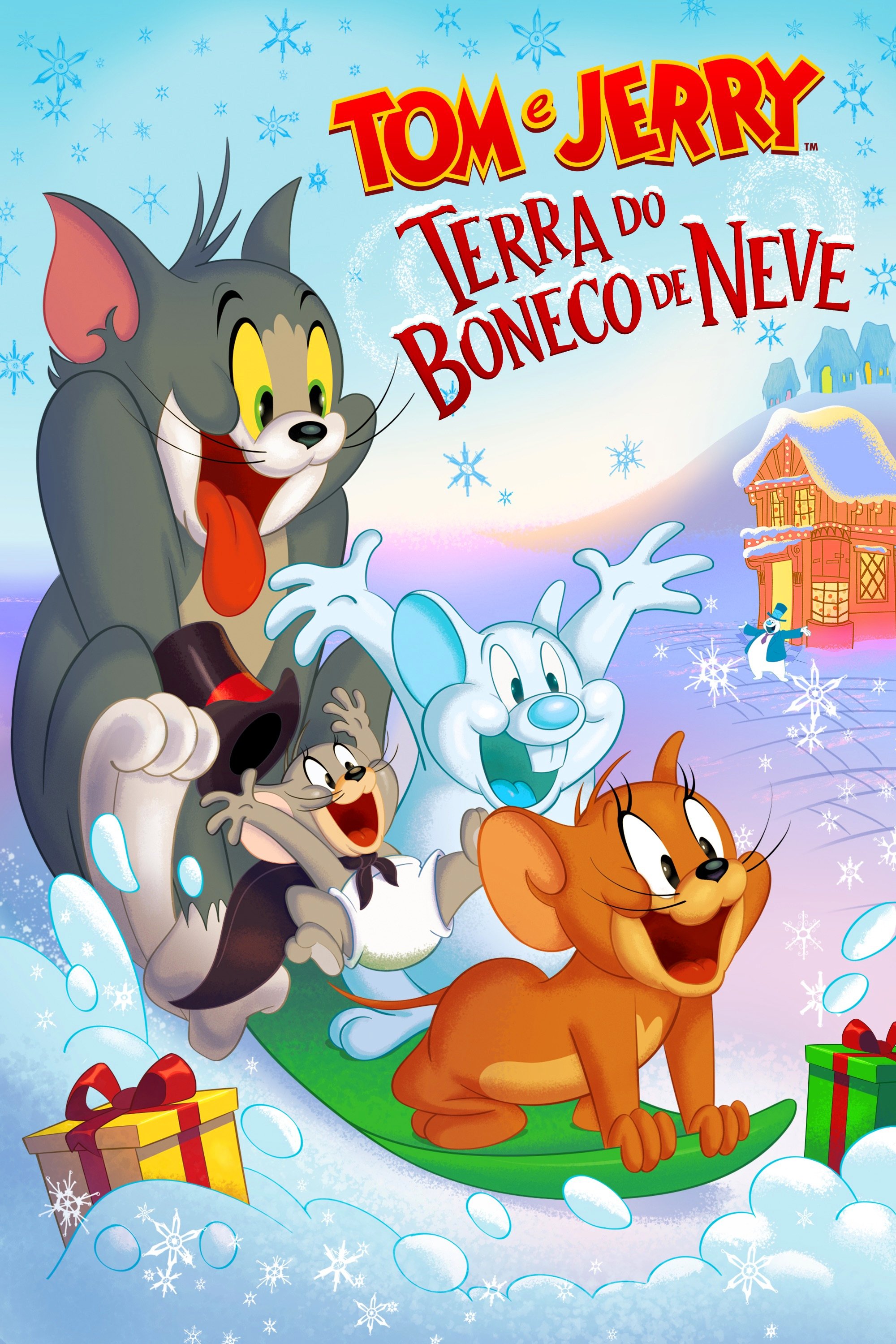 Poster de Tom & Jerry: Terra do Boneco de Neve