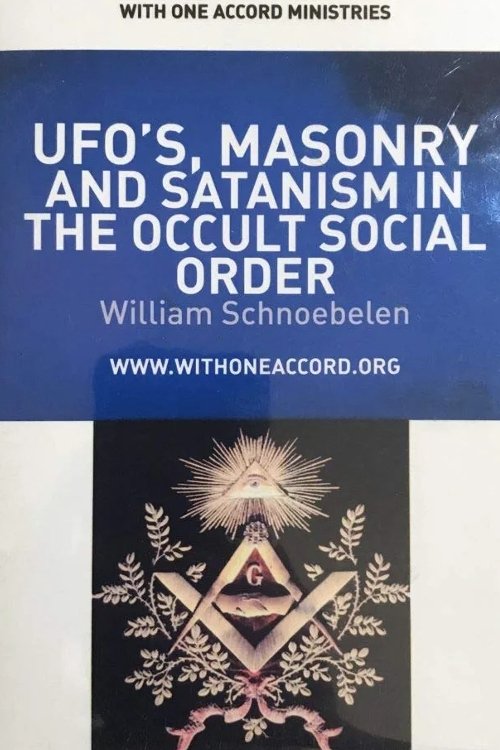 Poster de UFOs Masonry and Satanism in the Occult Social Order