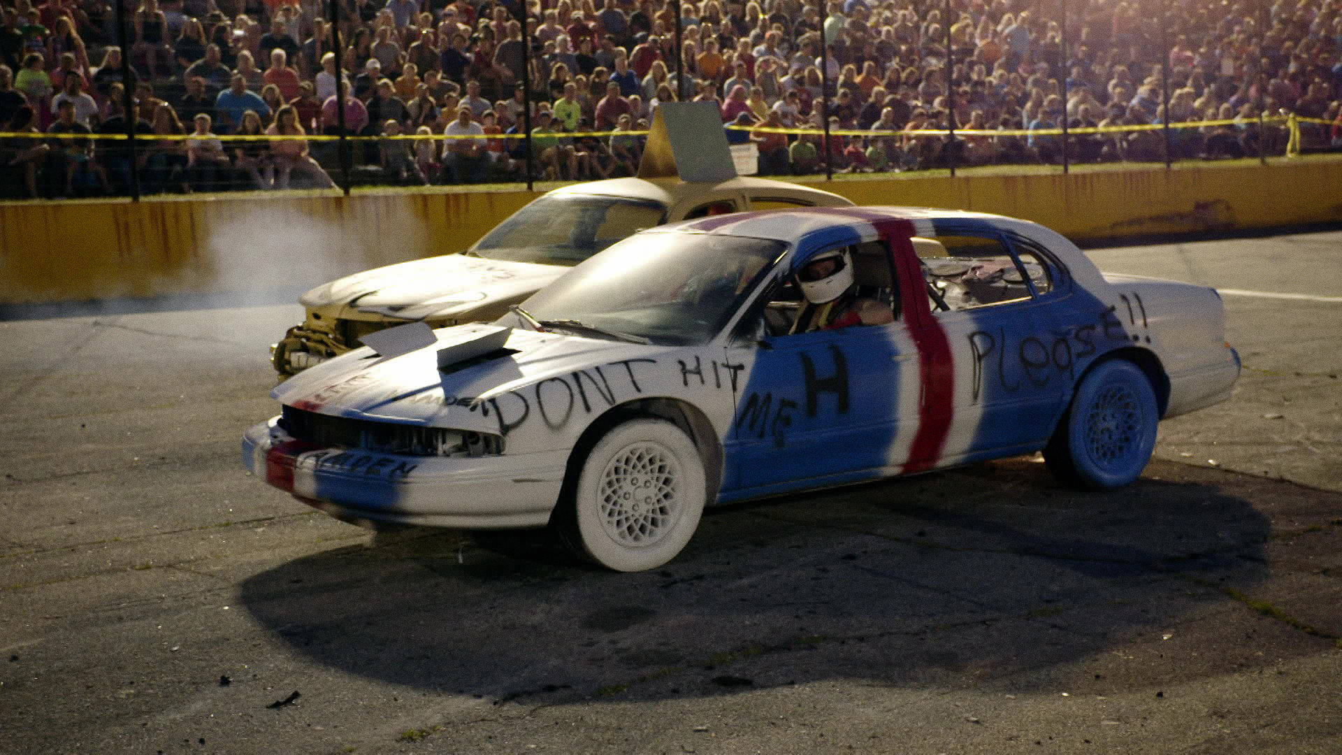 Hot-Rodding At The Demolition Derby (South Carolina)