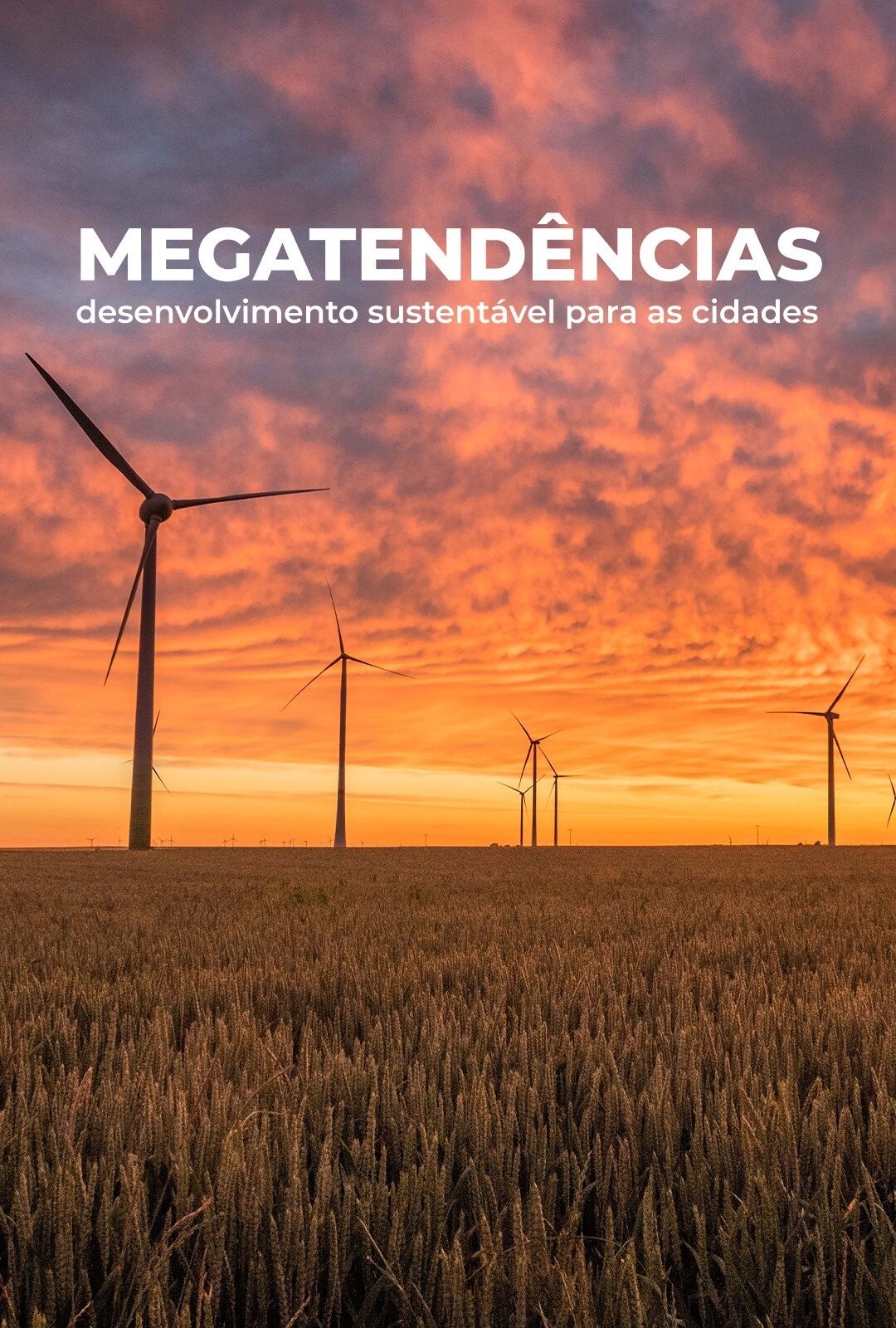 Poster de Megatendências: Desenvolvimento Sustentável para Cidades
