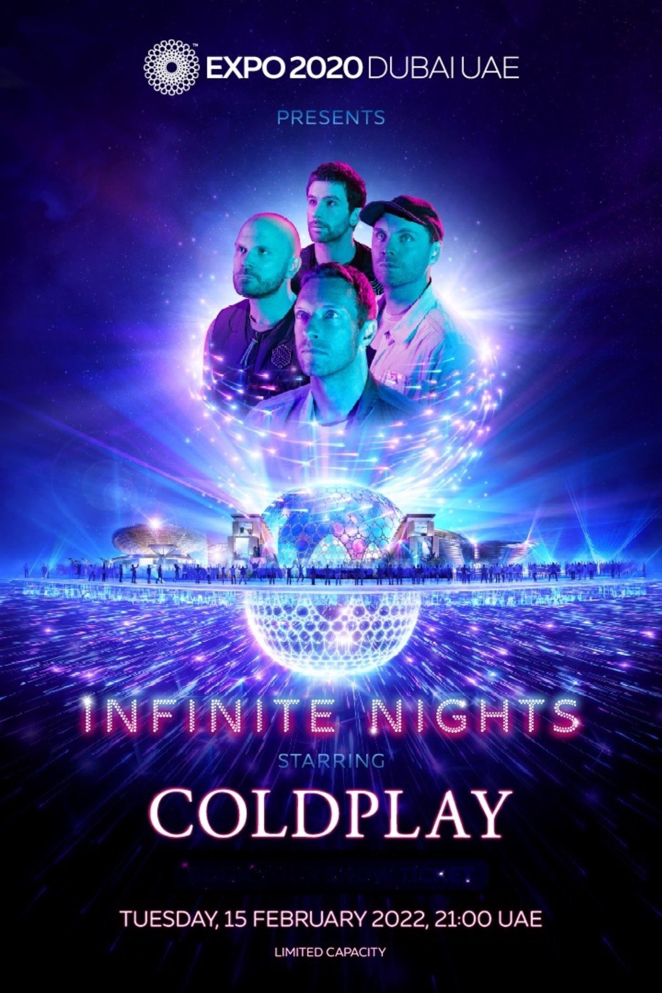 Affiche du film Coldplay Live at Expo 2020 Dubai