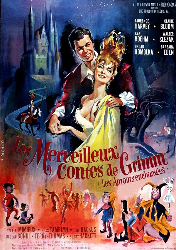Affiche du film The Wonderful World of the Brothers Grimm