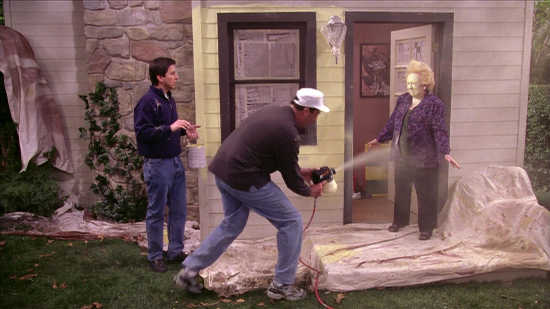 Frank Paints the House