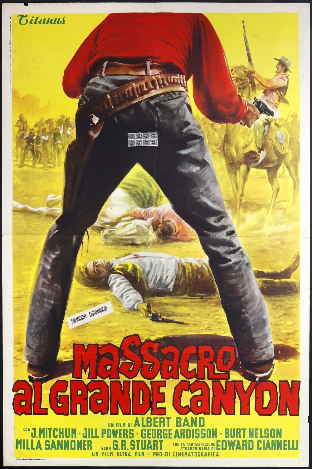 Affiche du film Massacro al Grande Canyon