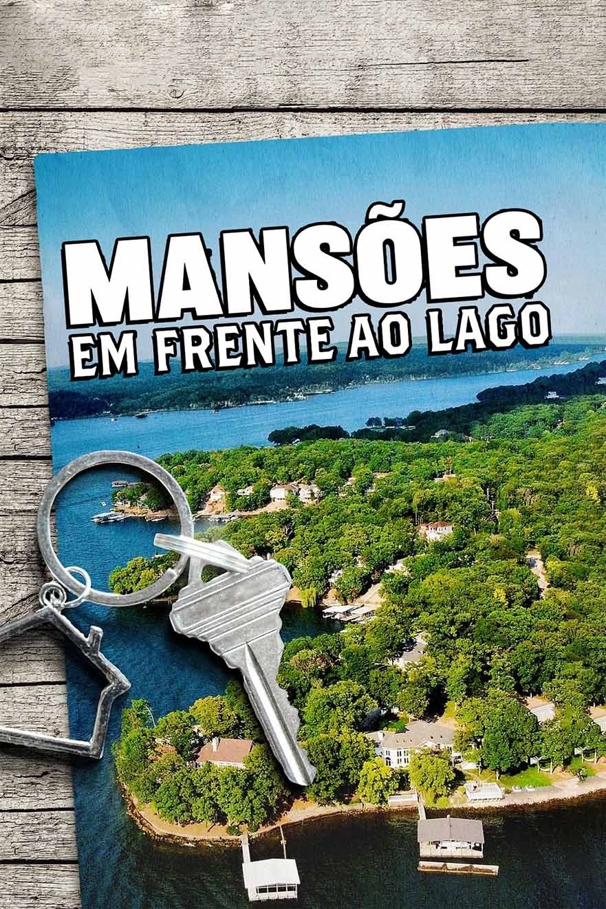 Poster de Mansões em Frente ao Lago