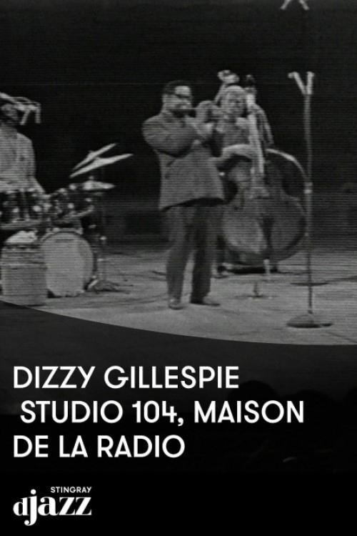 Poster de Jazz session: Dizzy Gillepsie en concert au studio 104 - 1970