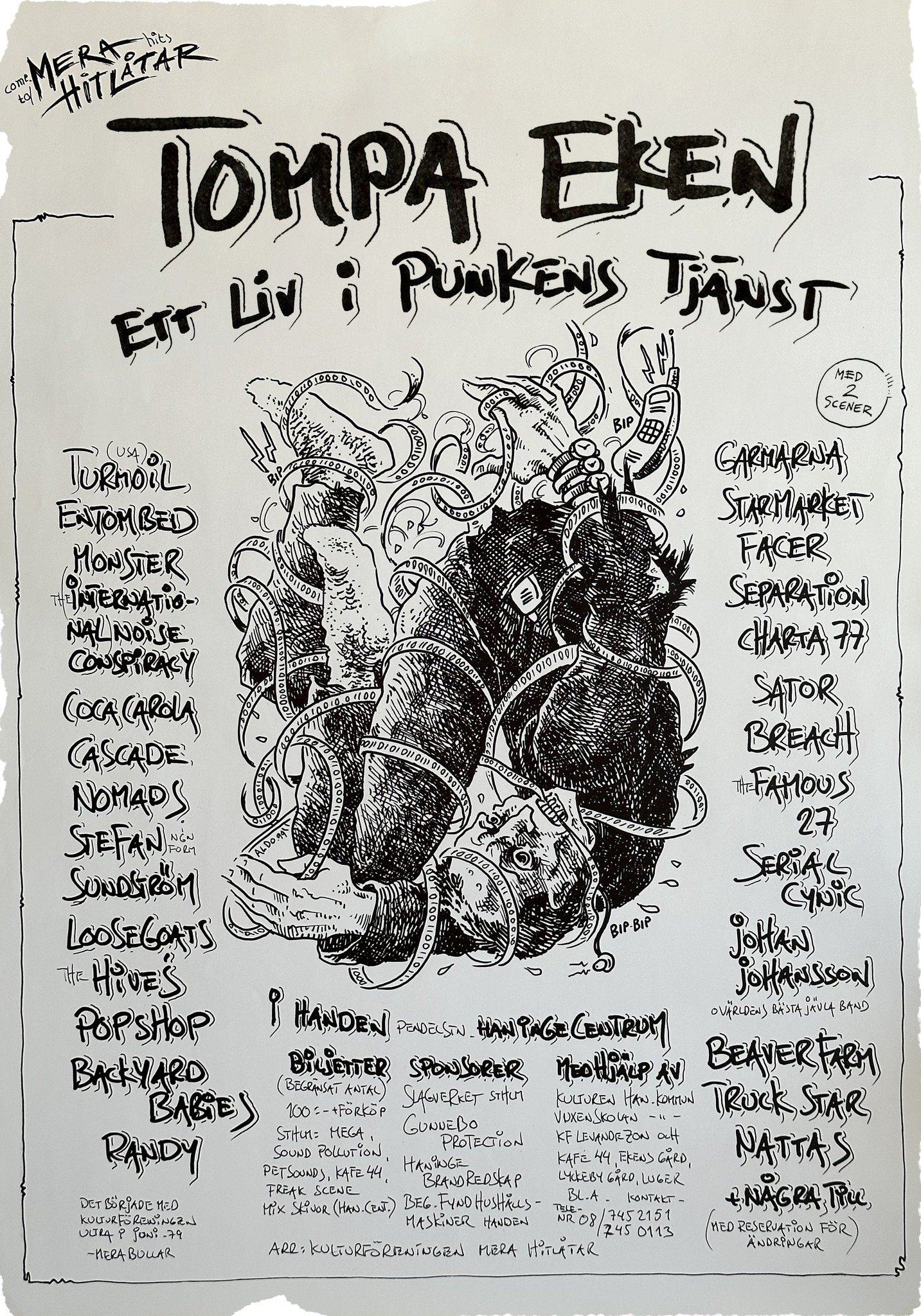 Poster de Tompa Eken - ett liv i punkens tjänst