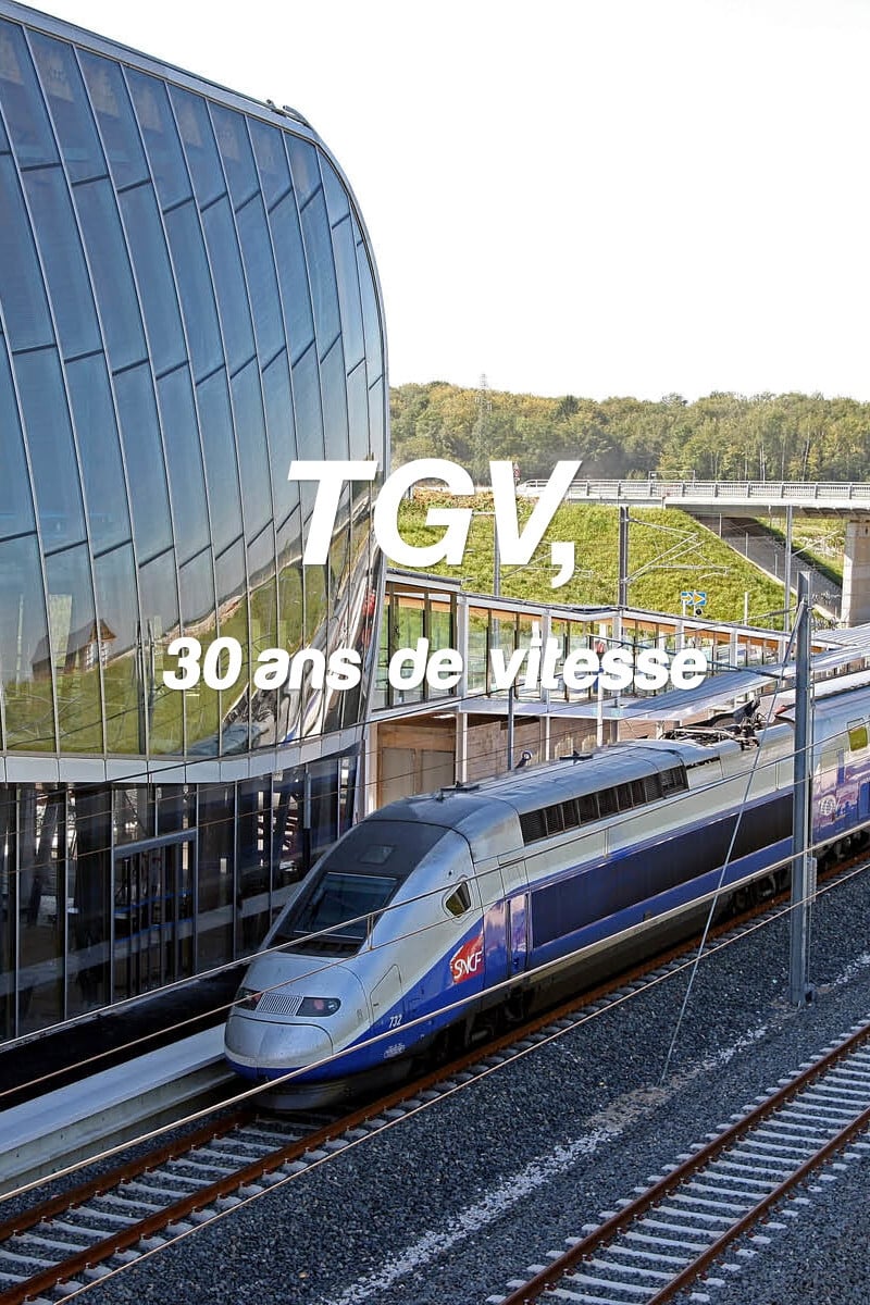 Poster de TGV, 30 ans de vitesse