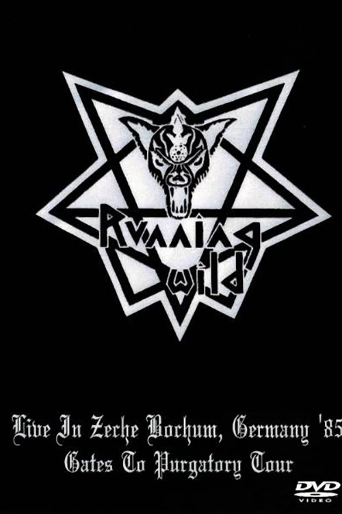 Poster de Running Wild - Live in Zeche, Bochum (Germany) - Gates To Purgatory Tour (22.04.1985)
