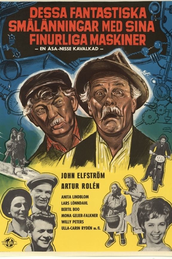 Poster de Dessa fantastiska smålänningar med sina finurliga maskiner