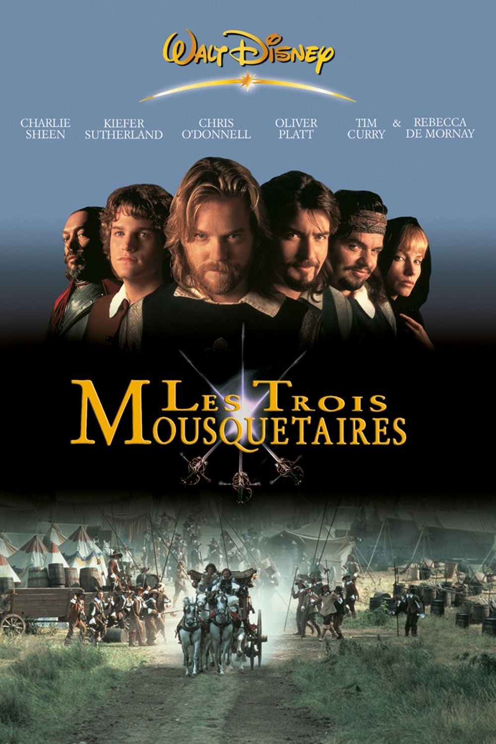 Affiche du film The Three Musketeers