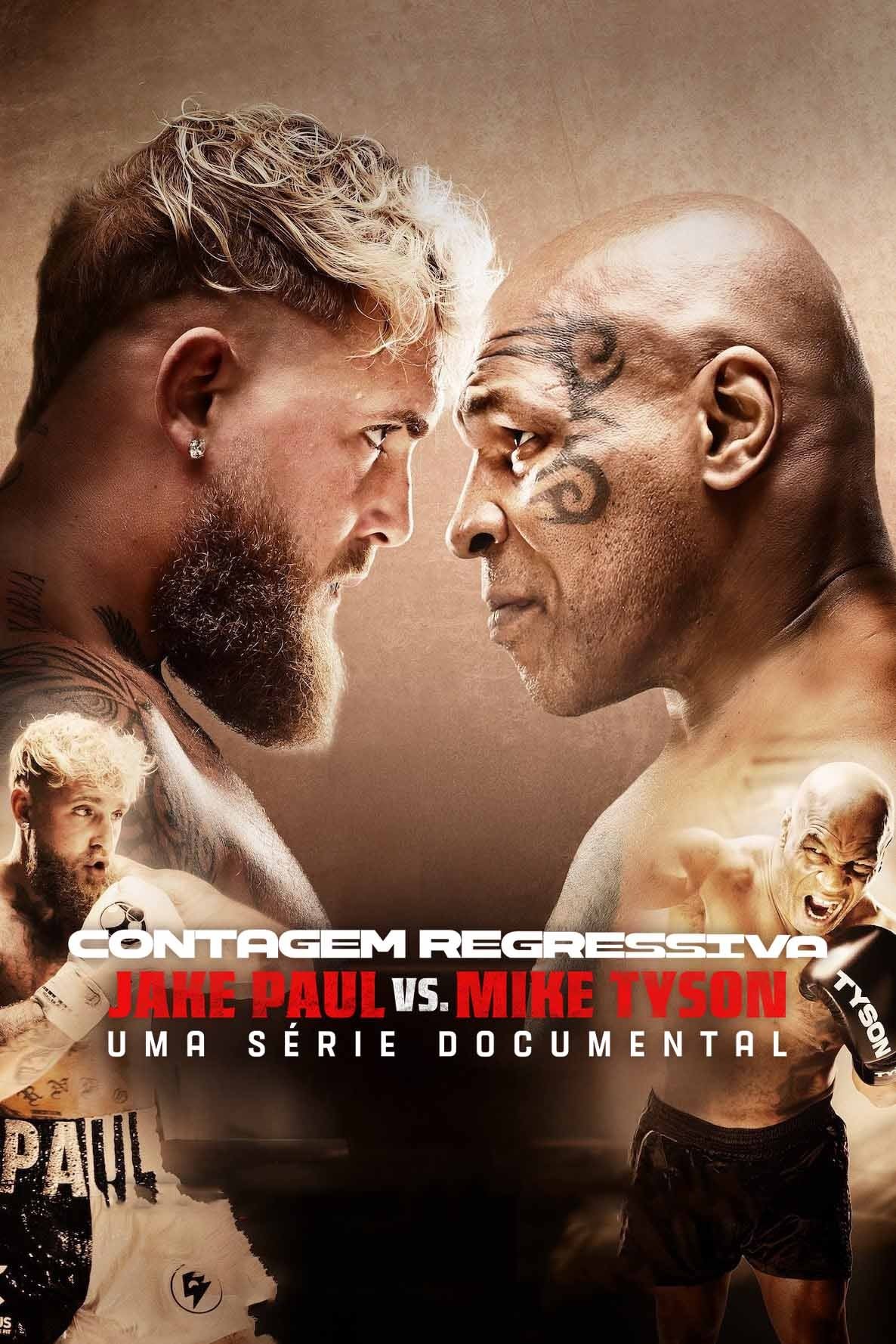 Poster de Contagem Regressiva: Jake Paul vs. Mike Tyson