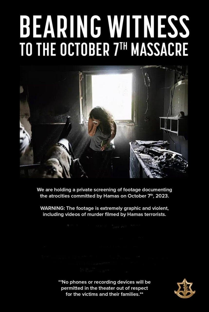 Poster for Bearing Witness